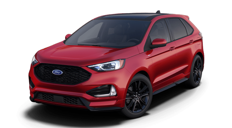 2021 Ford Edge St Line Rapid Red 2 0l Ecoboost Engine Sunset Country Ford